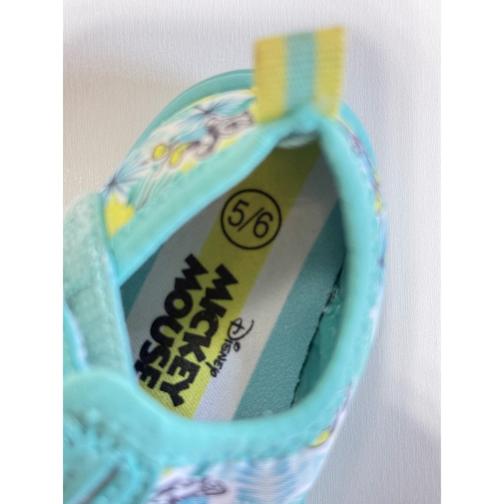 Bundle Toddler Girls Reef Mickey Mouse Water Shoes Beach Summer sz 5-6 Blue - Picture 4 of 11